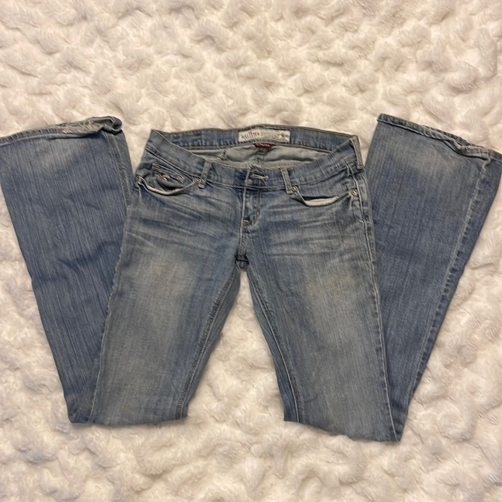 Hollister wide bottom jeans sz 1R